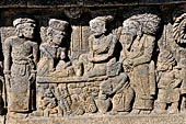 Candi Panataran - central platform called Pendopo Terrace is richly decorated with reliefs and nagas.